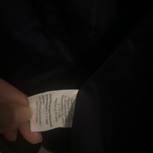 J Crew houndstooth tweed blazer with red collar (4) - Picture 3 of 3